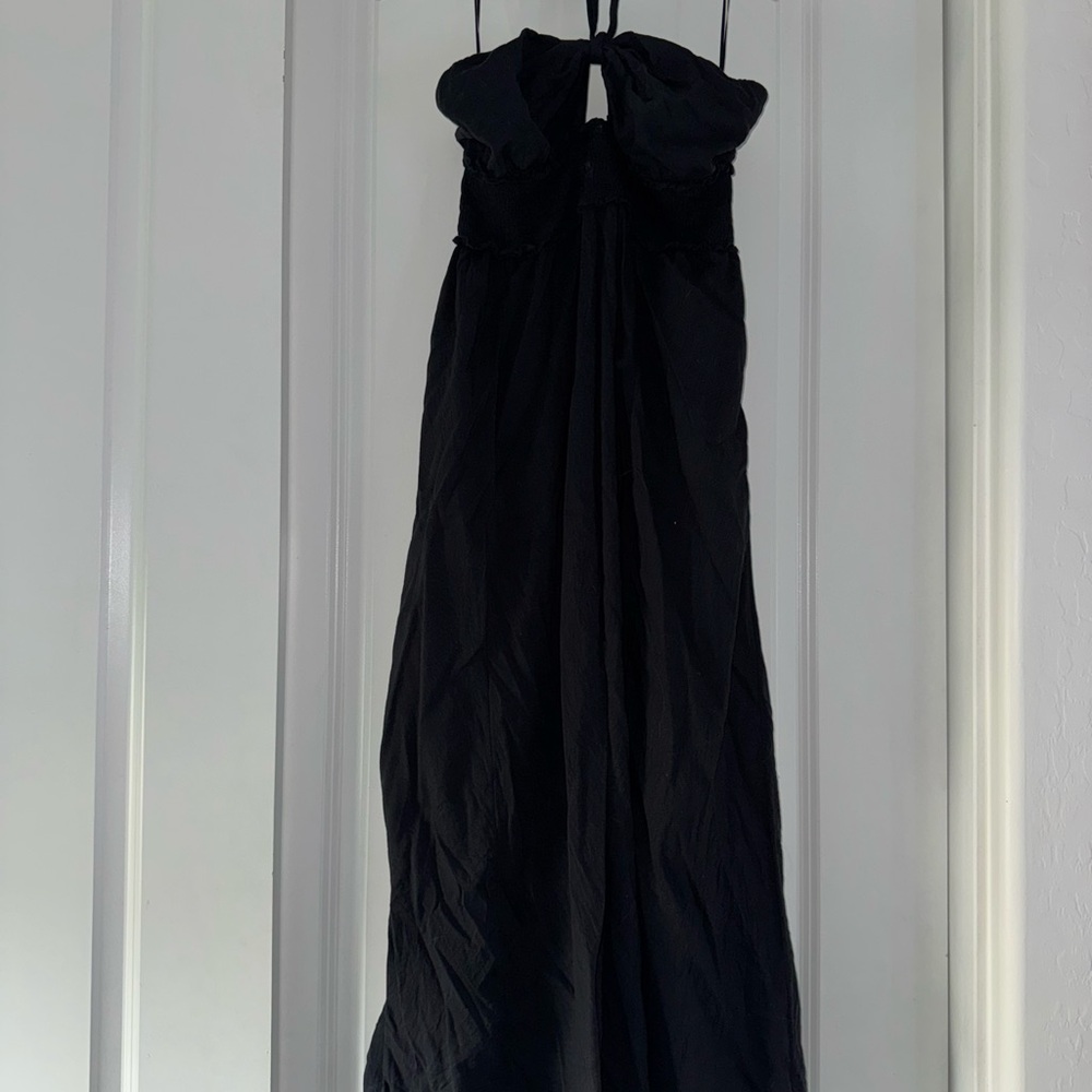 Old Navy Strapless Black Dress